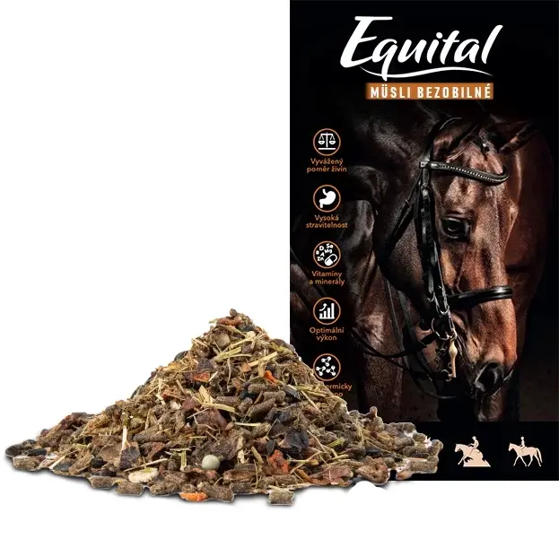 Equital bezobilné müsli 20 kg